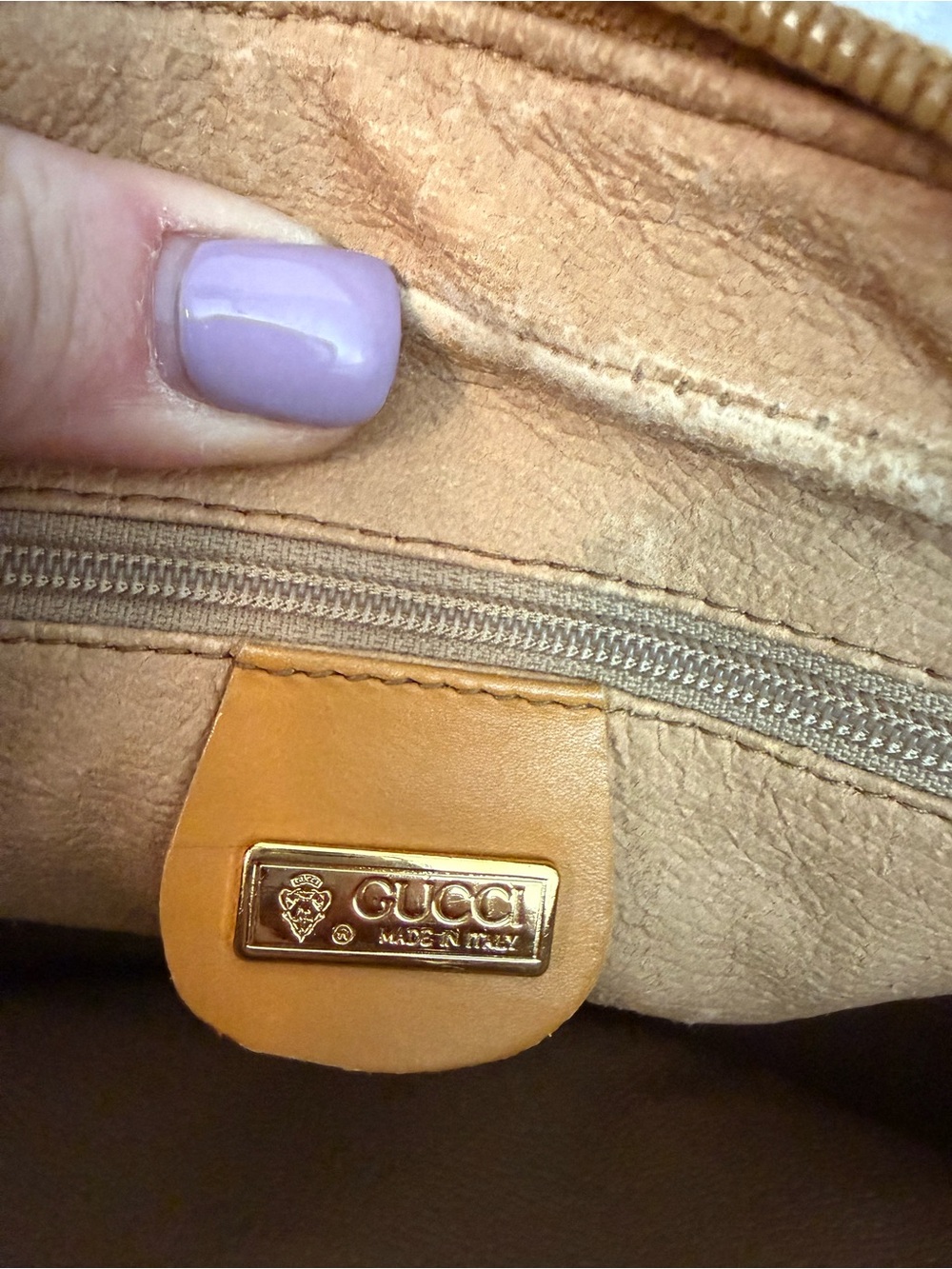 Gucci Brown GG Canvas Crossbody with Red and Green Web - Picture 7 of 14